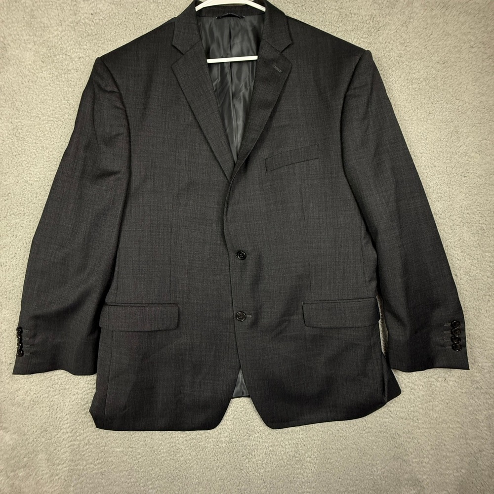Ralph Lauren Dillard's Men's 100% Wool‎ Stretch Gray Blazer Jacket